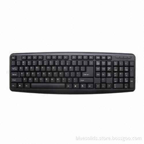 Computer Keyboard with 1.4m Cable, Supports Multi-language, Cheap, Nice Texture